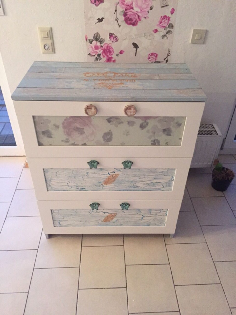 Перекраска комода БРИМНЭС