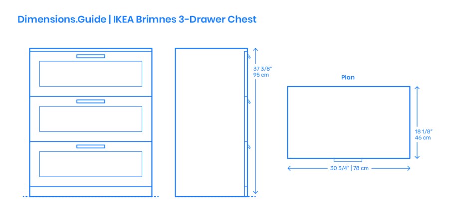 Комод икеа БРИМНЭС Размеры