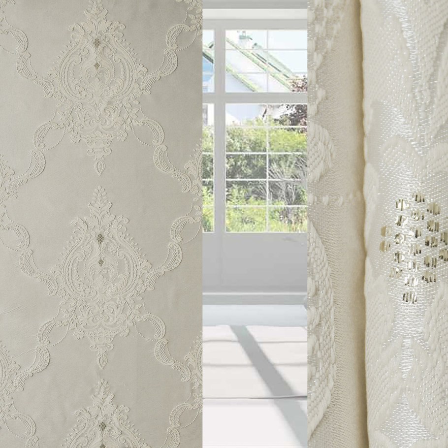 Жаккард корона шторы Hilsa 280