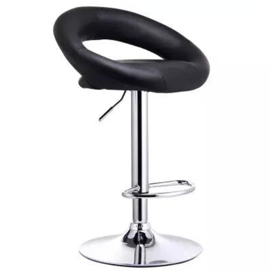 Ножка для барного стула цвет металл