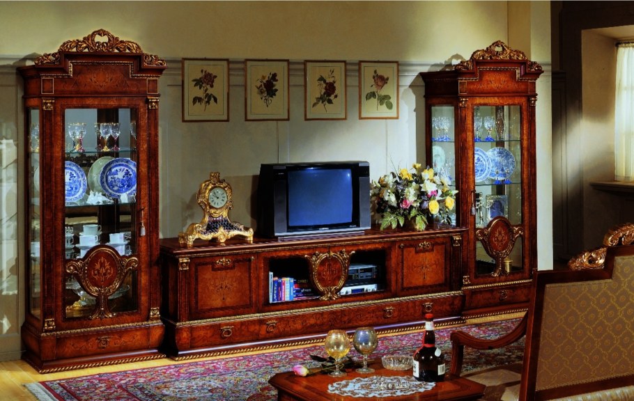 Горки под старину для гостиной