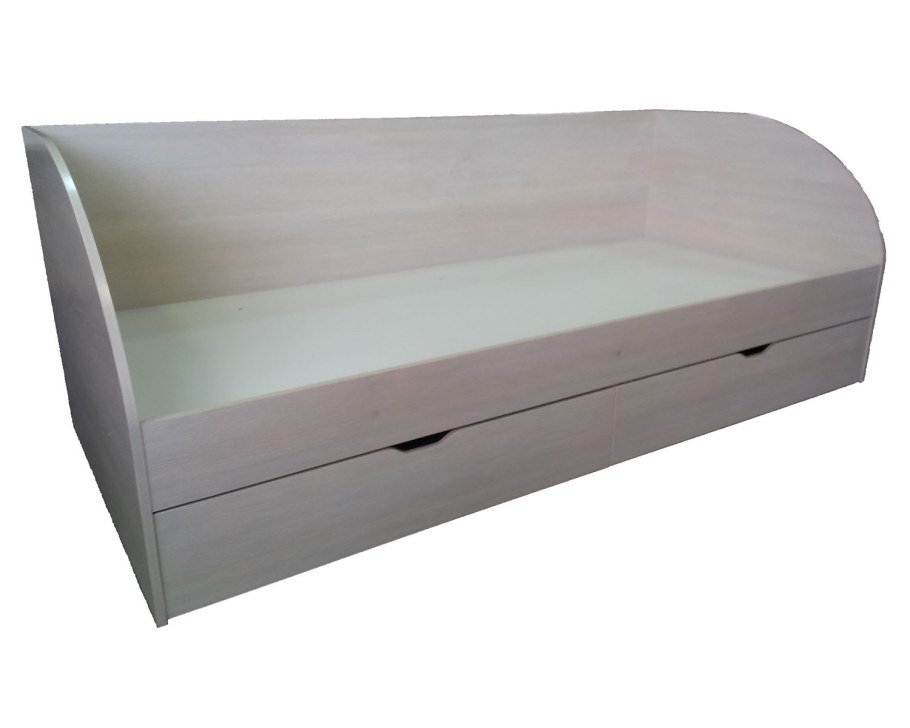 Кровать с выдвижным ящиком 90х190 Атлантида (сонома/карамель)