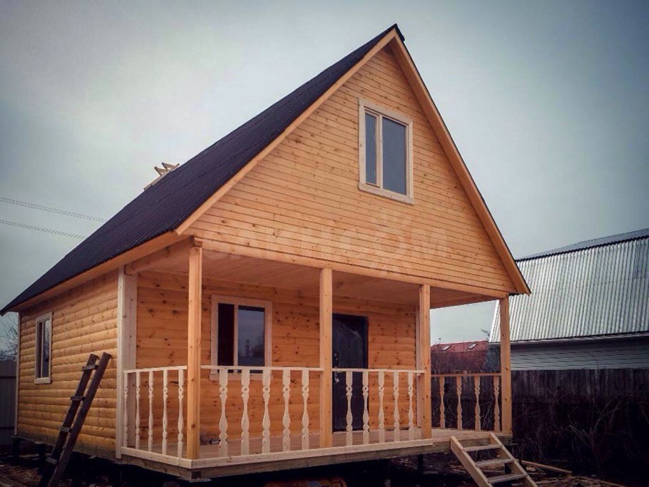 Крыша для бани 6х6