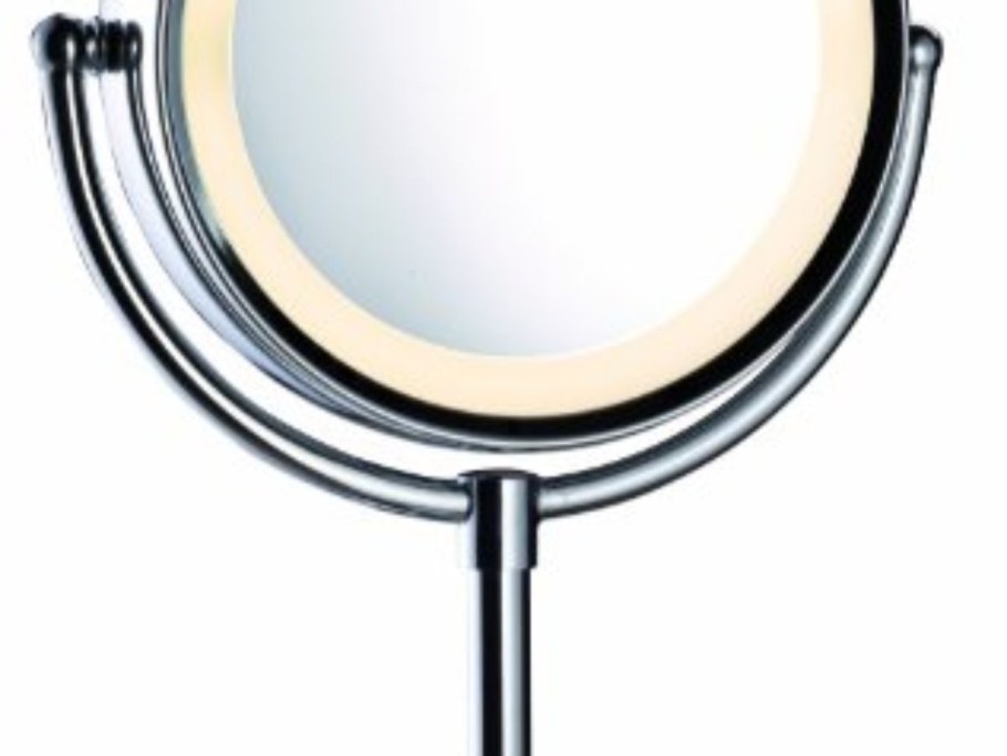 Зеркало с подсветкой для макияжа BABYLISS на стенку