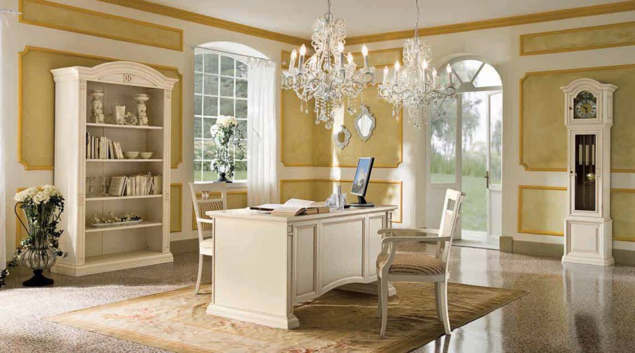 Итальянская гостиная Nabucco Avorio (Набукко аворио) фабрики Maronese