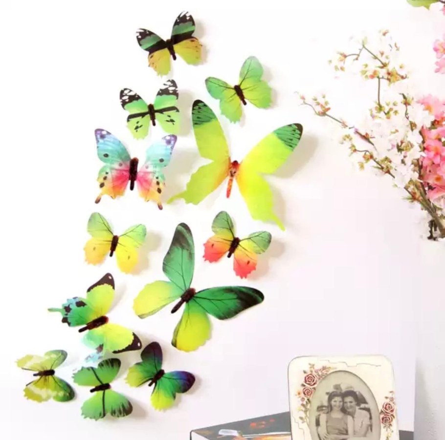 Бабочки на стену декор