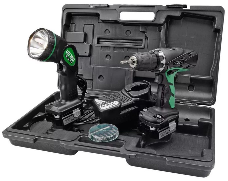 Дрель-шуруповерт Hitachi ds14dcl-ta