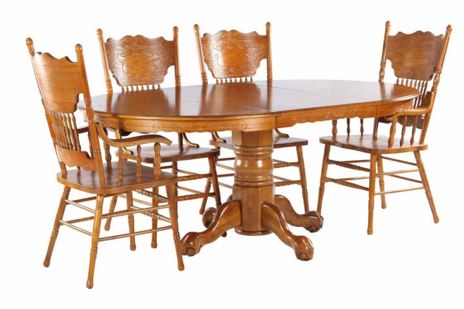 Стол RNDT - 4872 SCC (дуб)