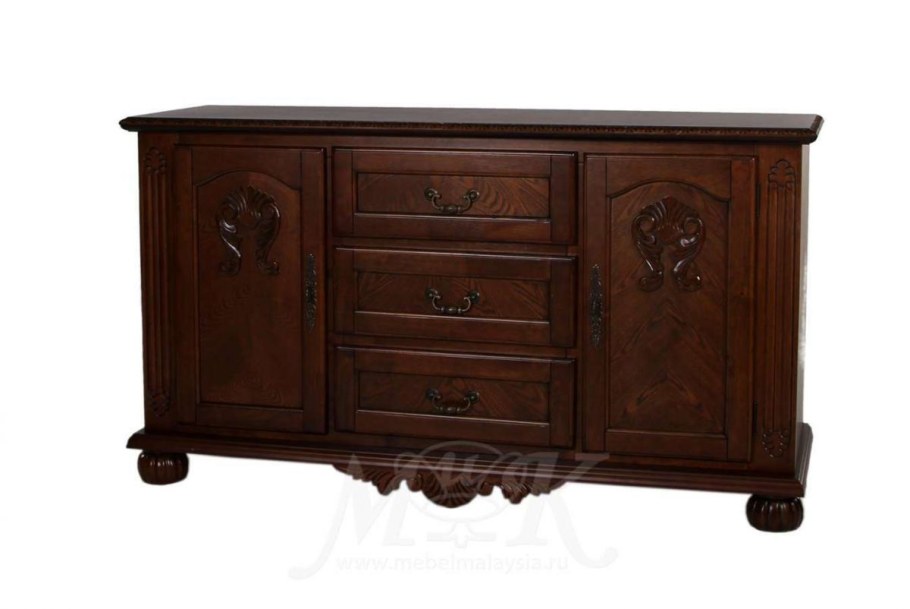 Комод PS 6026b (MK-1903-HG) темный орех