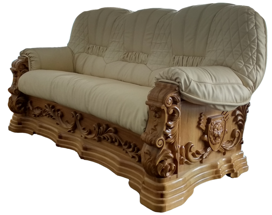 Диваны из массива дуба