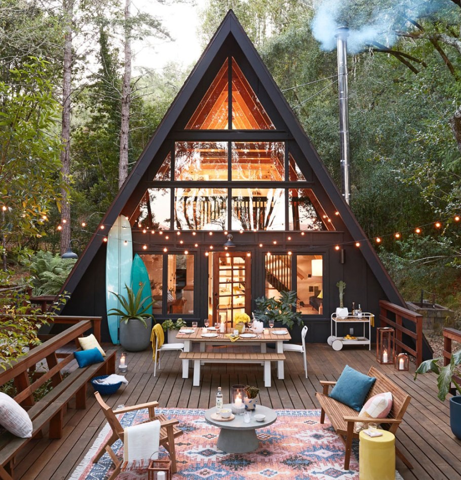 Дом в лесу хюгге