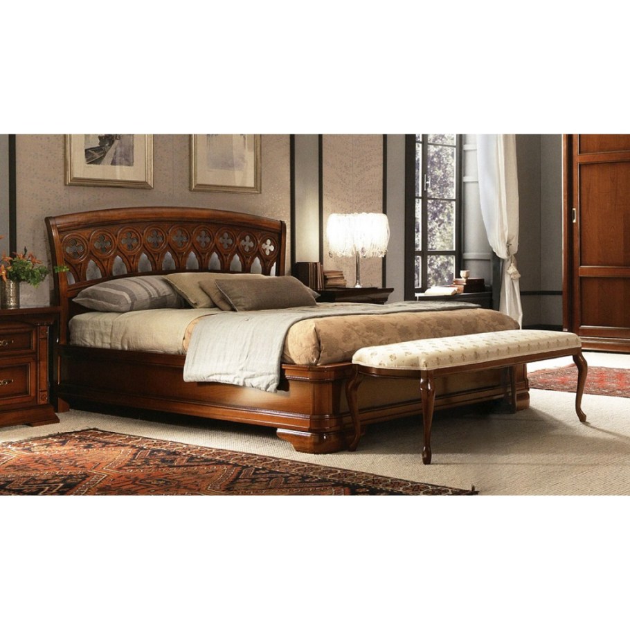 Кровать 180*200 терракотовый