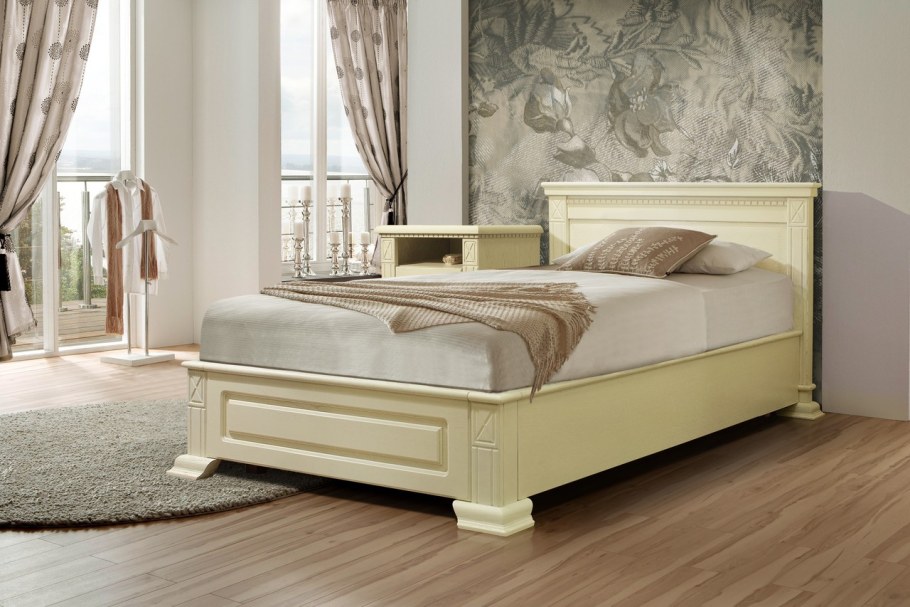Кровать Верди слоновая кость
