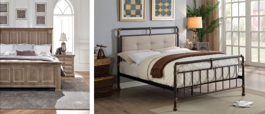 Надежда Lux Plus (ножки из массива дерева) (вторая спинка в изножье)