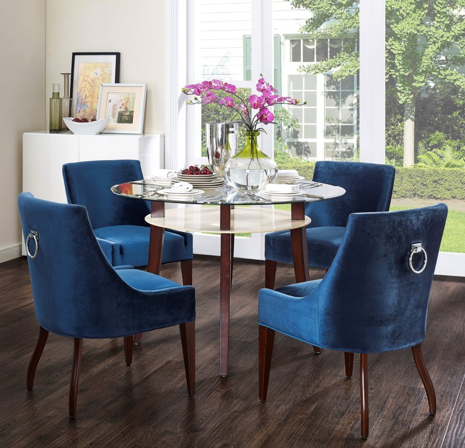 Стул Dining Chair Foucault Blue