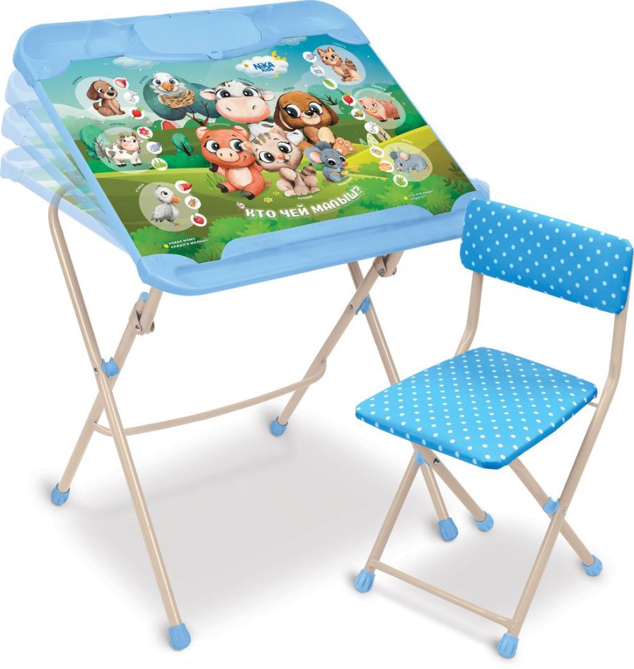 Комплект мебели Ника пушистая Азбука кнд4/3