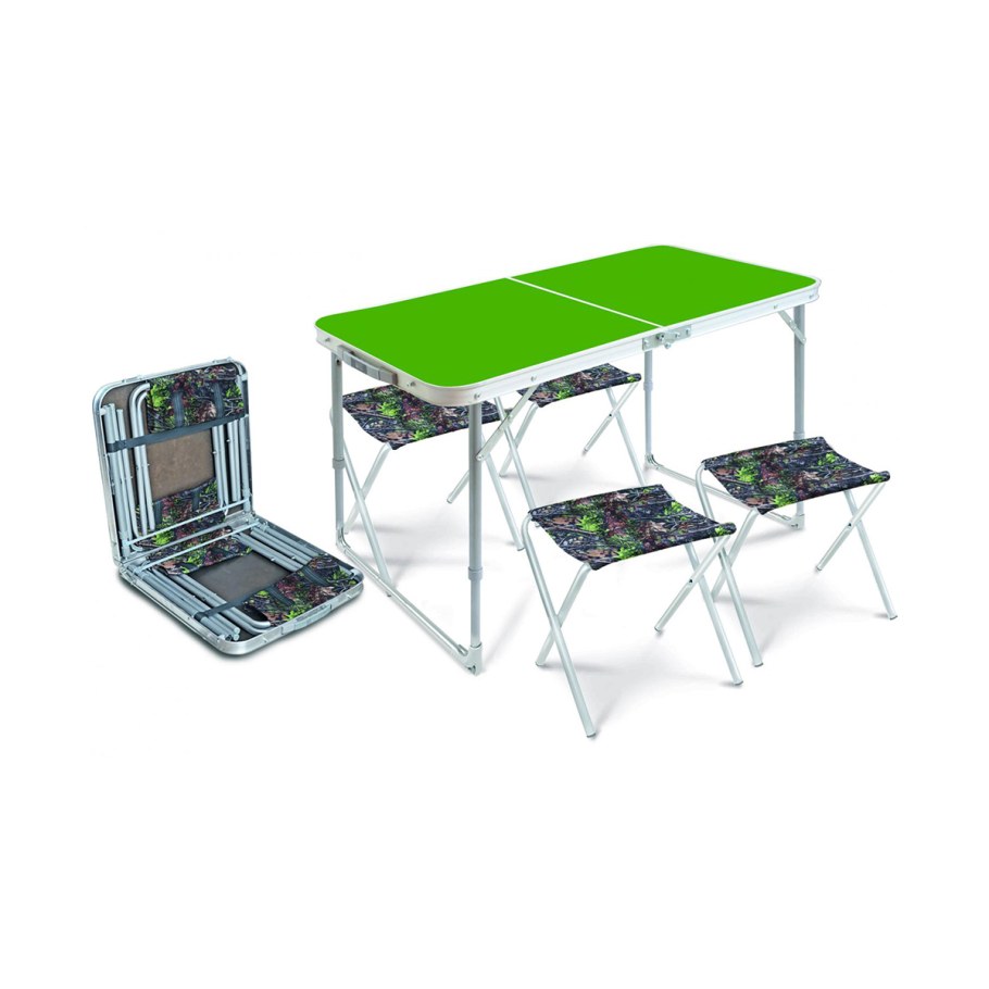 Комплект Ника ССТ-к2 стол+4стула (ССТ-к2/5 кофе/