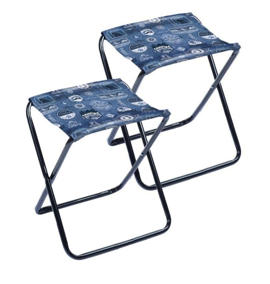 Набор стульев Ника НПС походных (НПС джинс) 2шт