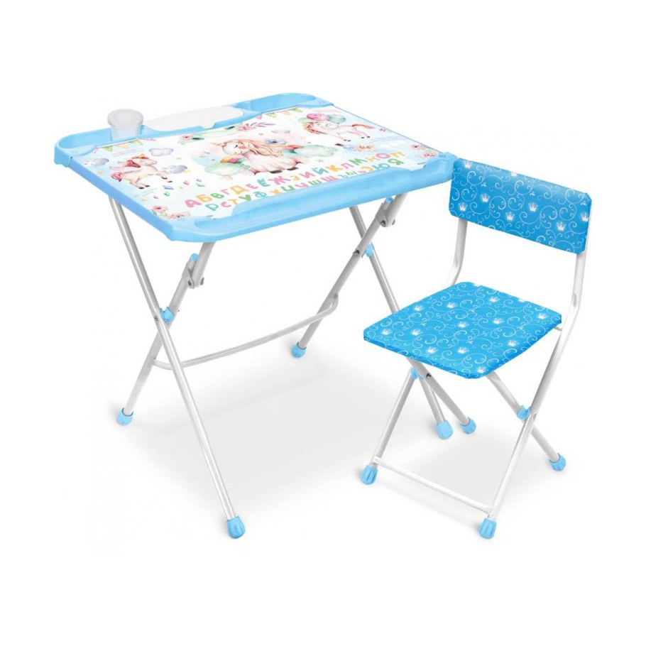 Набор мебели (стол + стул) "Ника. Азбука"(ку2п/9) 107121