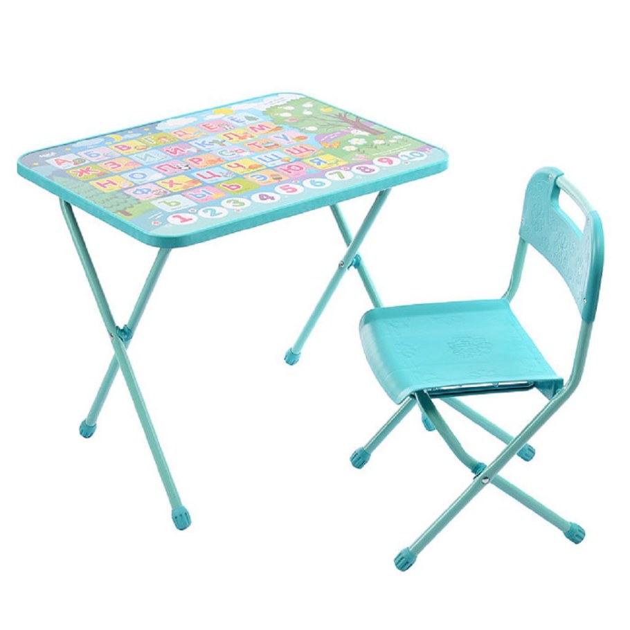 Комплект детской мебели складной Познайка с азбукой КП/а1