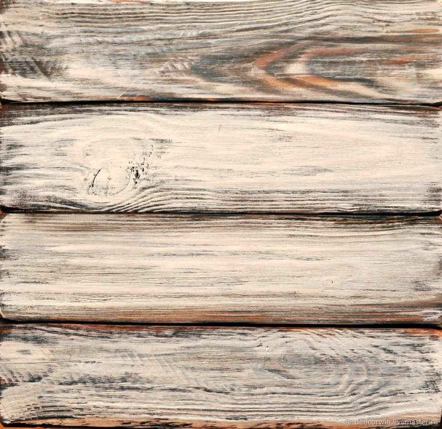 Состаренное дерево белое