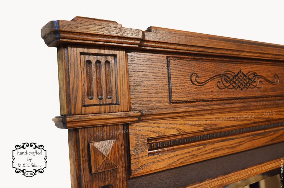 Деревянные консоли под старину