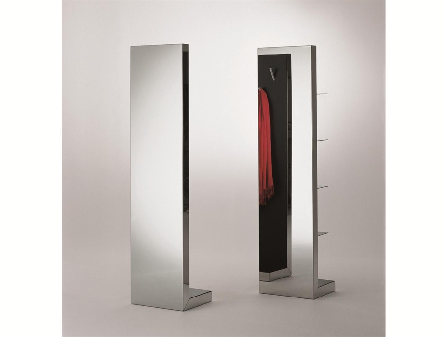 Зеркало поворотное с полками