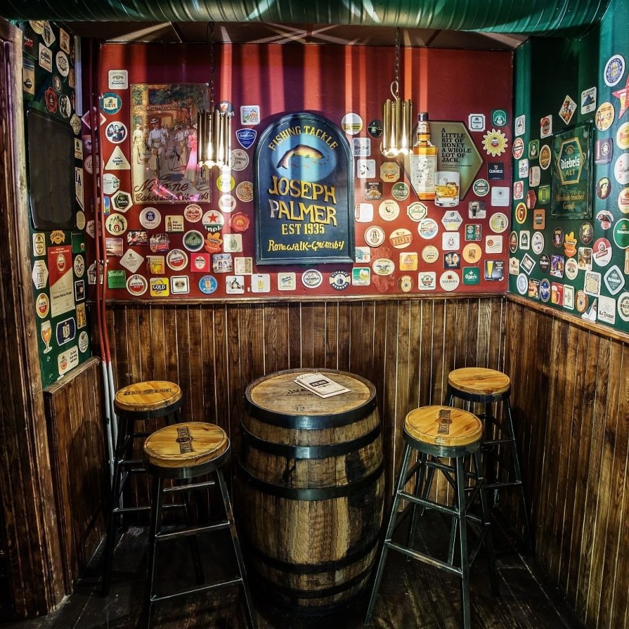 Интерьер Ириш паб