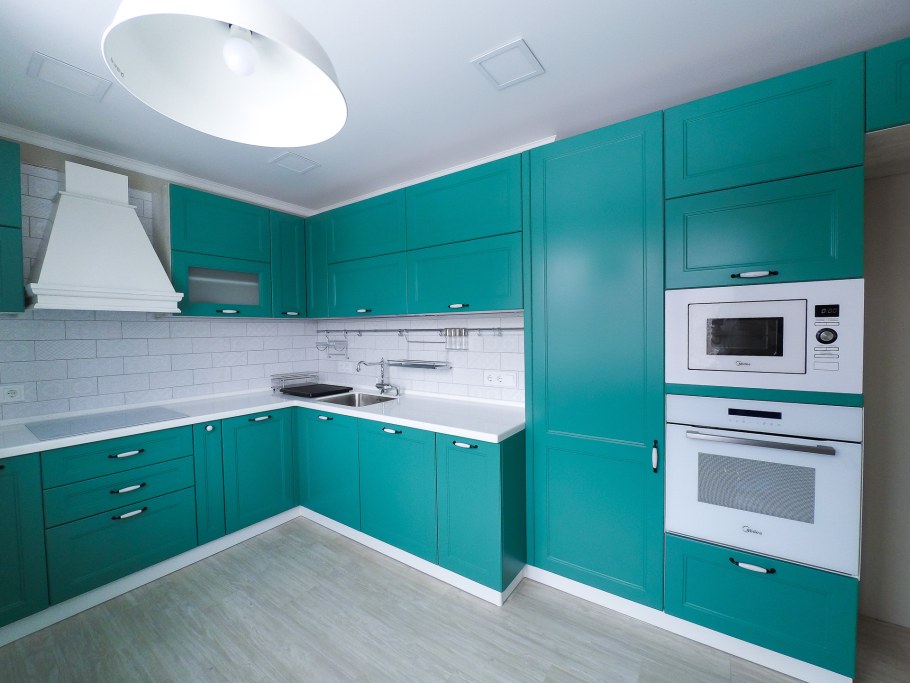 Бирюзовая кухня