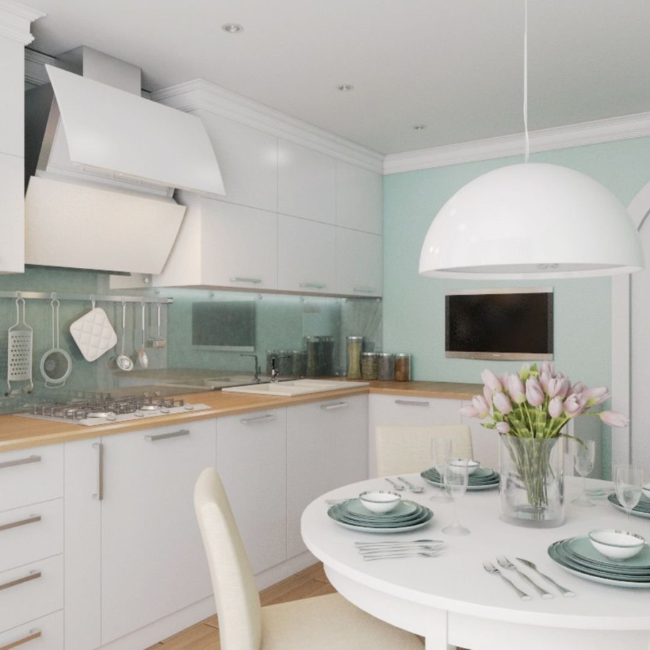 Кухня в стиле Тиффани