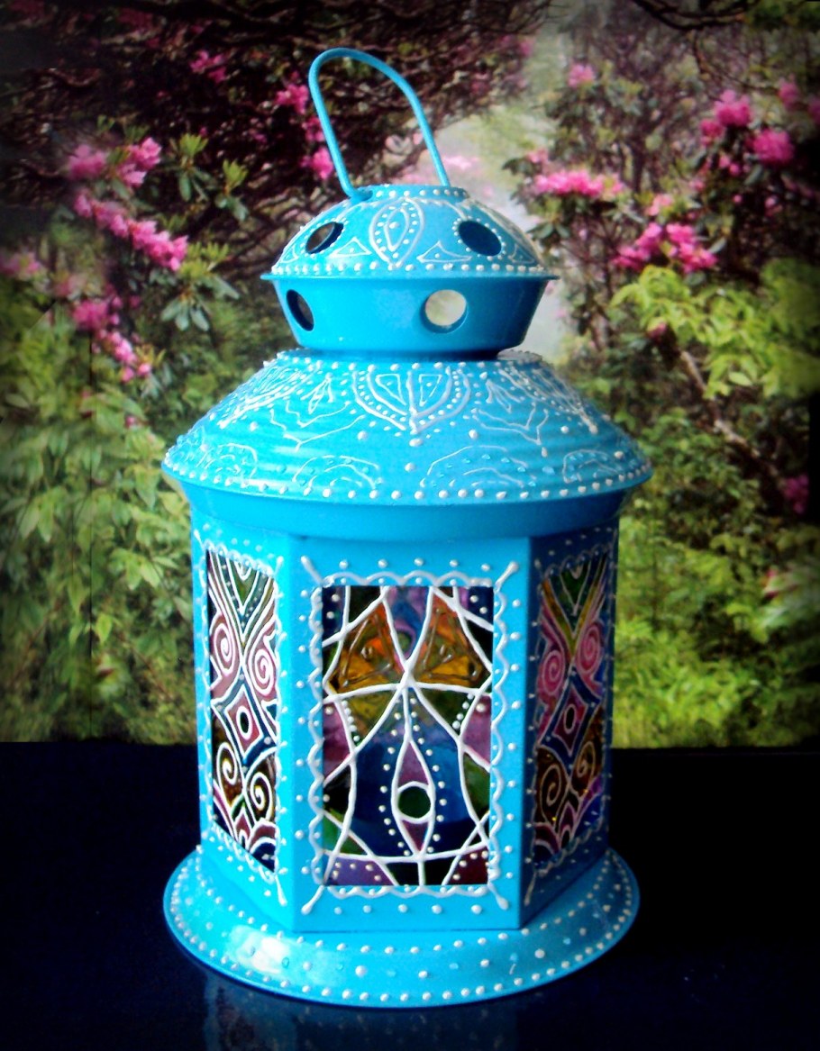 Подсвечник фонарь домик