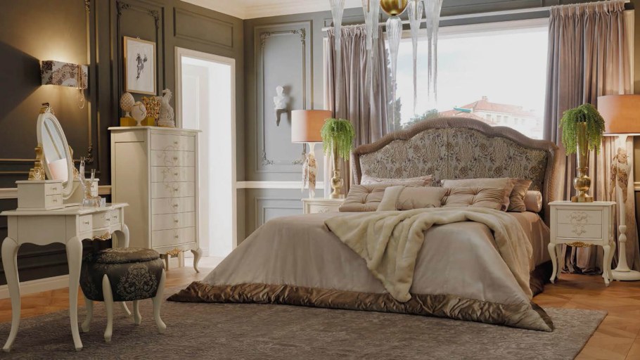 Giorgio casa memorie Veneziane спальня