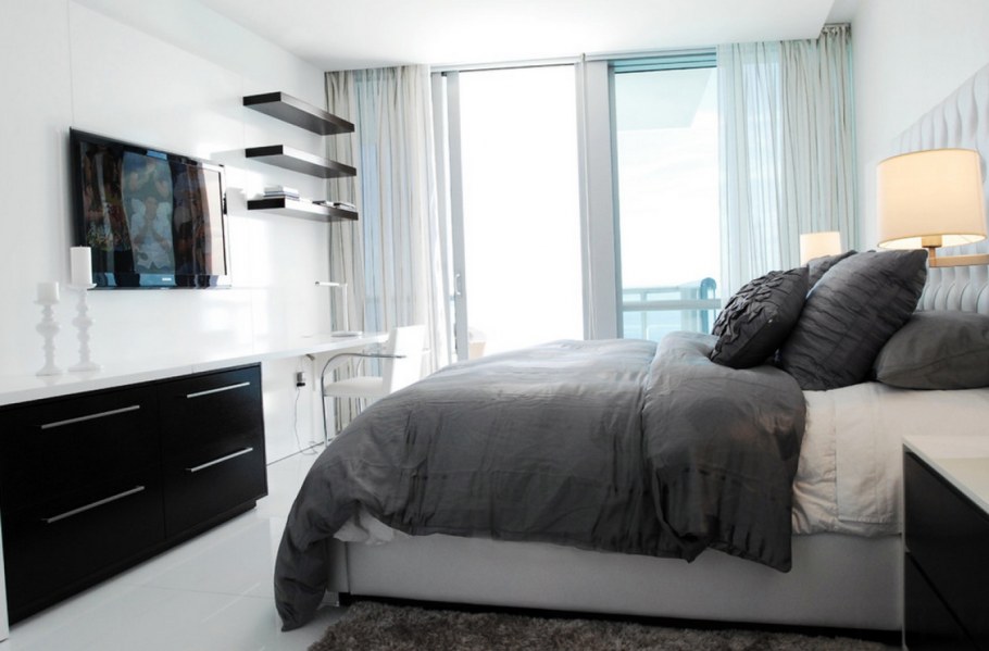 Спальня в минималистическом стиле 12 кв.м