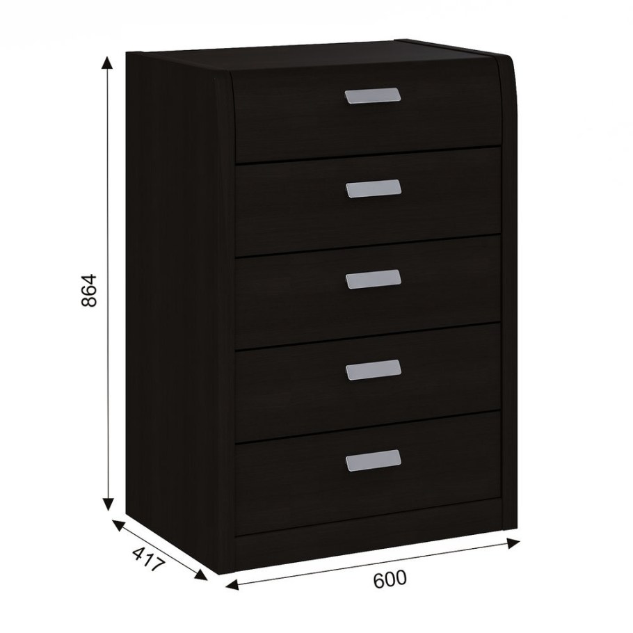 Комод Илона лазурит венге