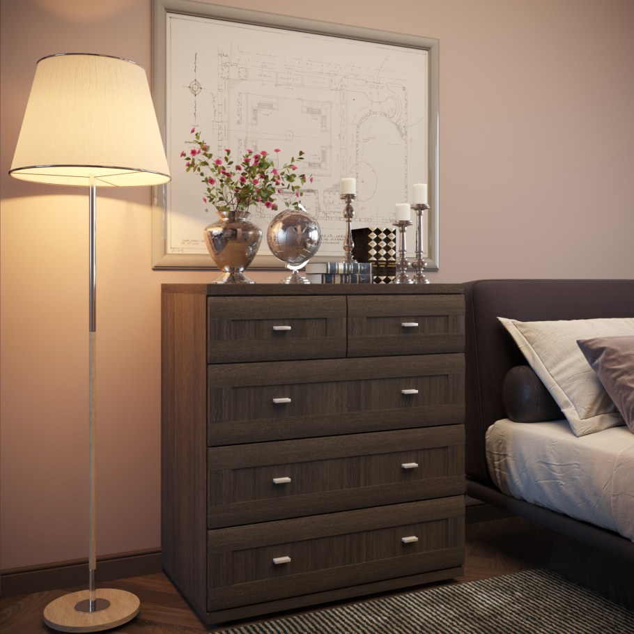 Комод Магна кедр шоколад