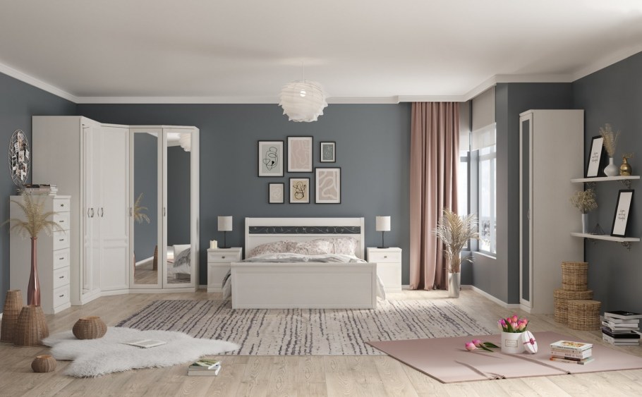 Спальня Белладжио лазурит