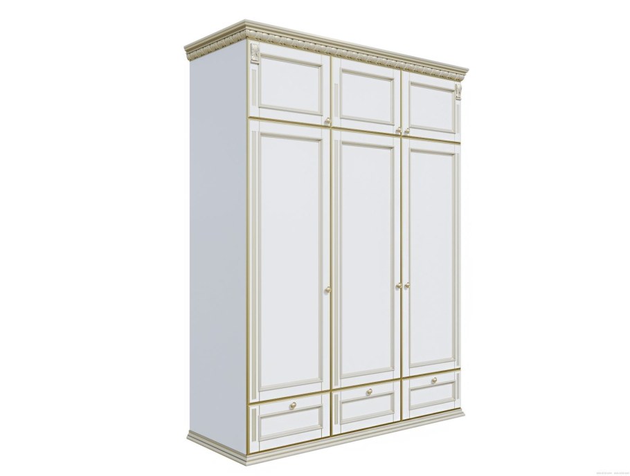 Шкаф трехстворчатый распашной Лючия