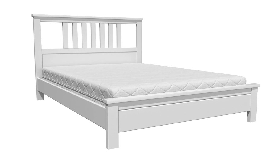 Кровать Лаура Браво мебель белая