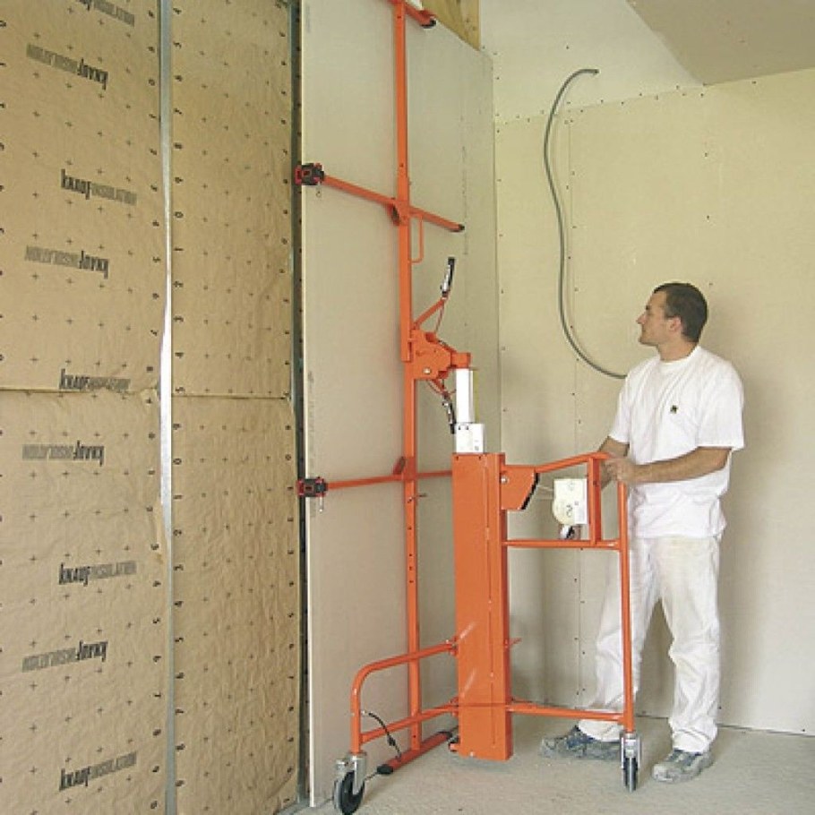 Самодельный подъемник для гипсокартона