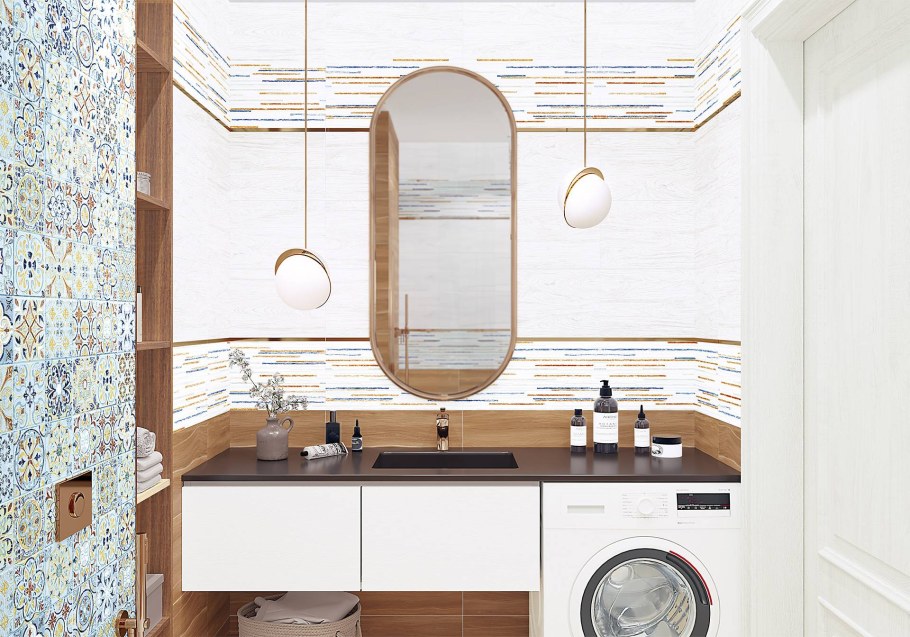 Керамическая плитка в дизайне интерьера