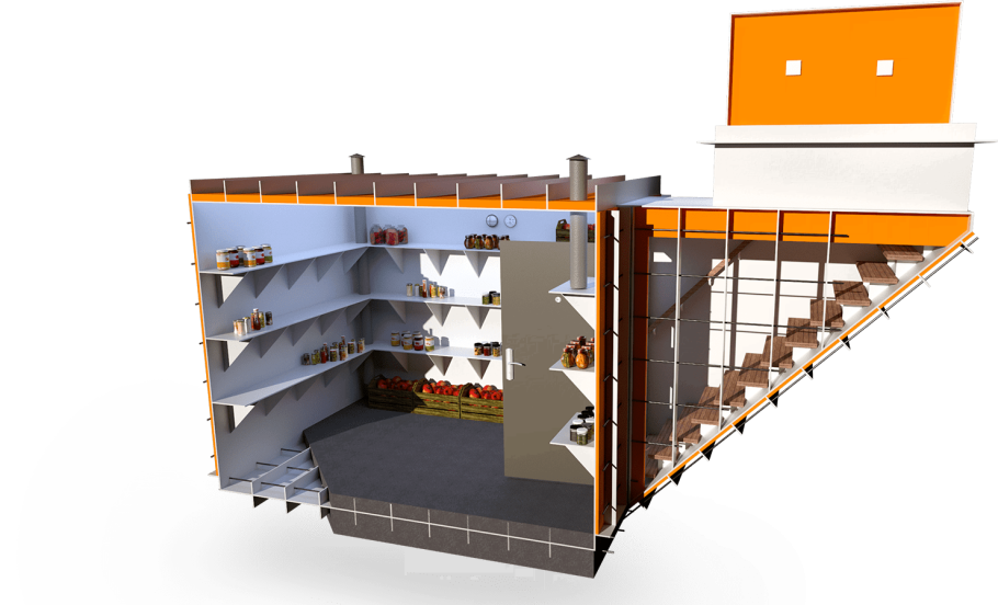 Пластиковый погреб Витязь