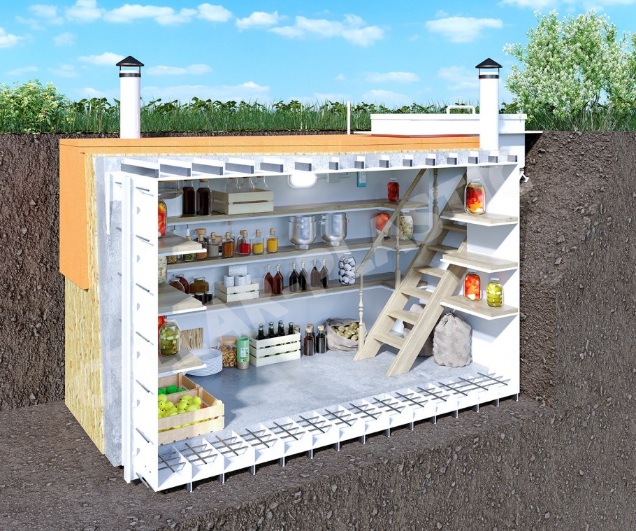 Пластиковый погреб Витязь