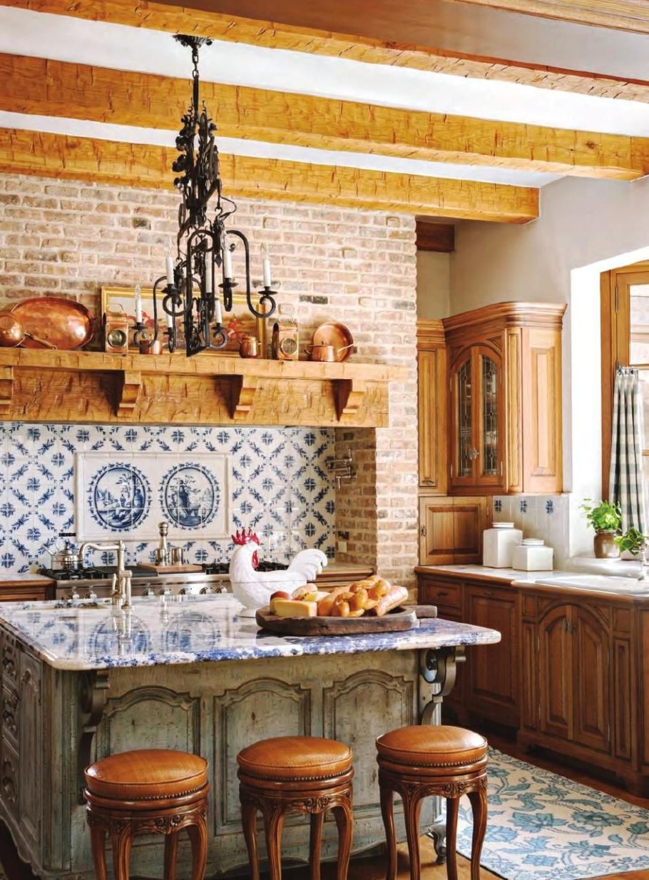 Кухня в стиле Прованс Американ Кантри