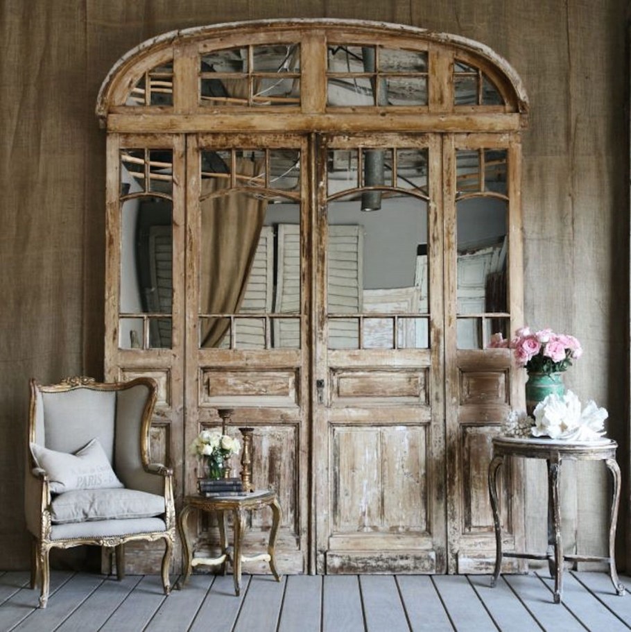 Двери в стиле шебби Шик