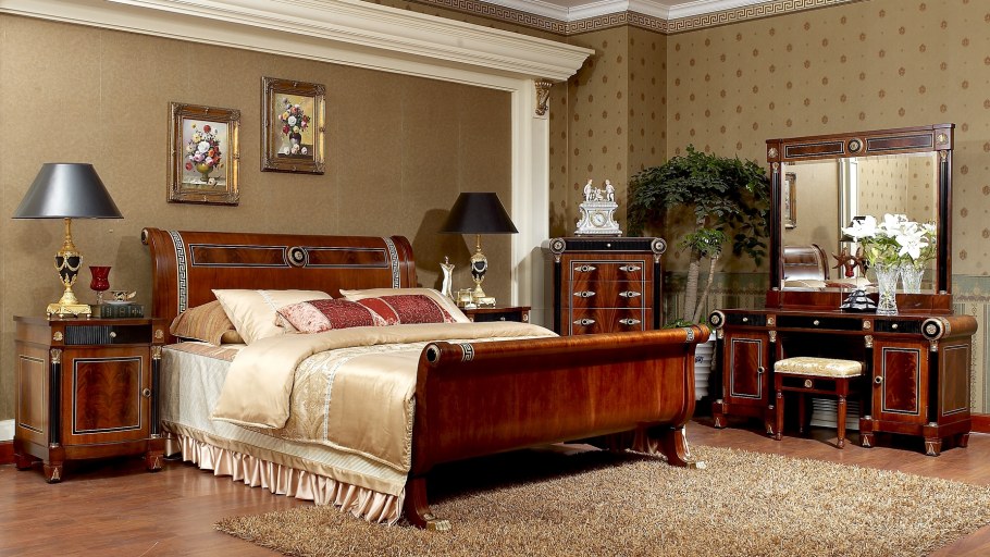 Мебель для спальни в стиле Ампир