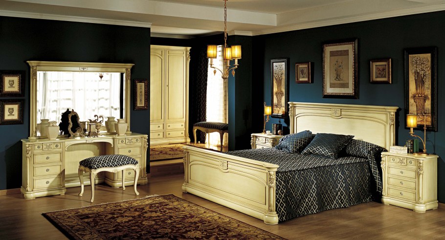Испанская мебель для спальни в классическом стиле