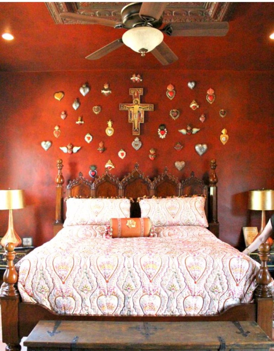 Спальня в мексиканском стиле