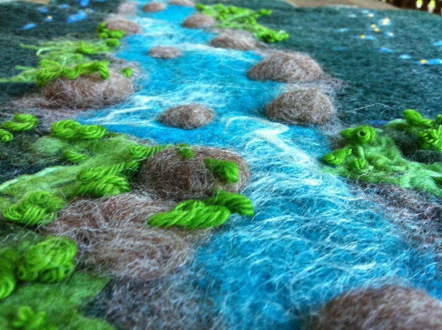 Ковры валяние из шерсти