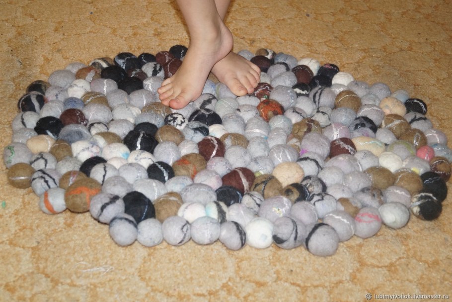 Валяные коврики