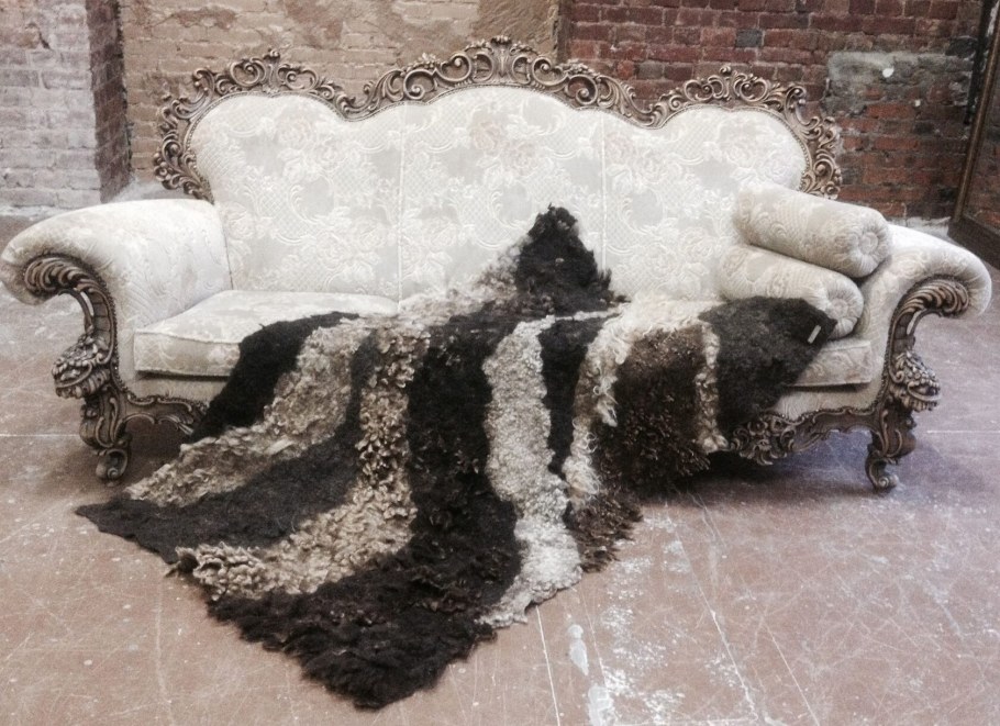 Ковер из Войлока в интерьере